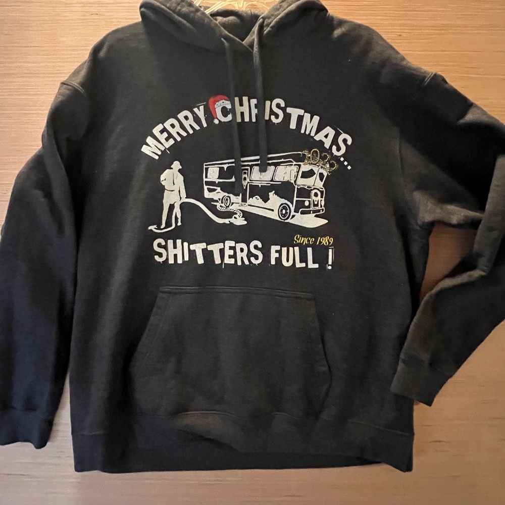 Black Christmas shi**ers full Graphic Hoodie xl